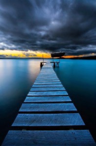 Blue glass by Josh Vince