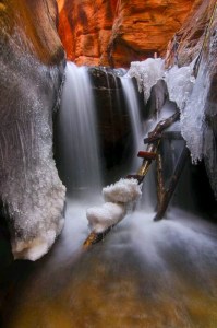 Kanarra Creek Falls from Anu Sri
