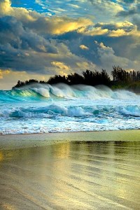 Haena Surf, Kauai, Hawaii by Patrick Smith