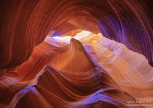 Upper Antelope Canyon by Aaron Reed