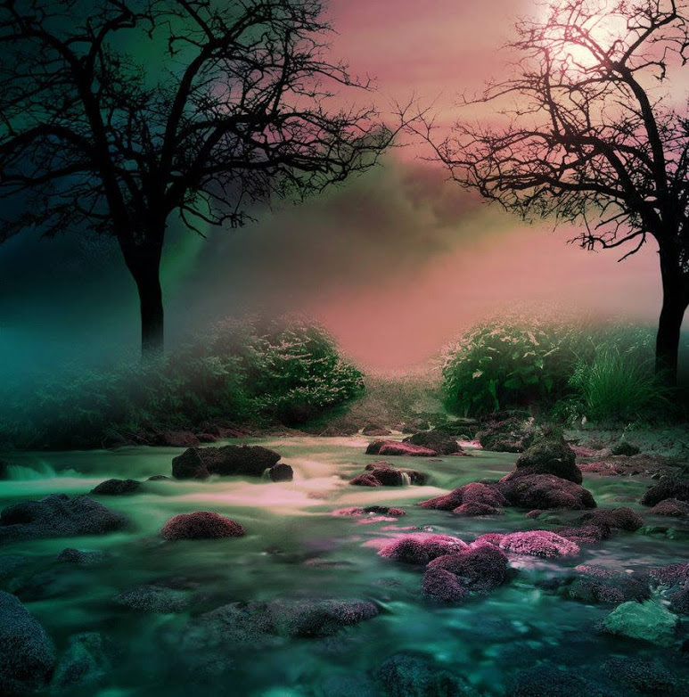 Lilac moon from Amu Sri