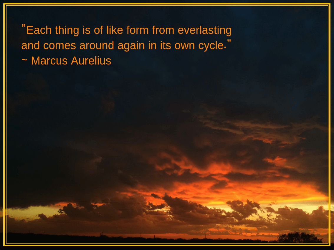 sunset from Stephanie DeWitt