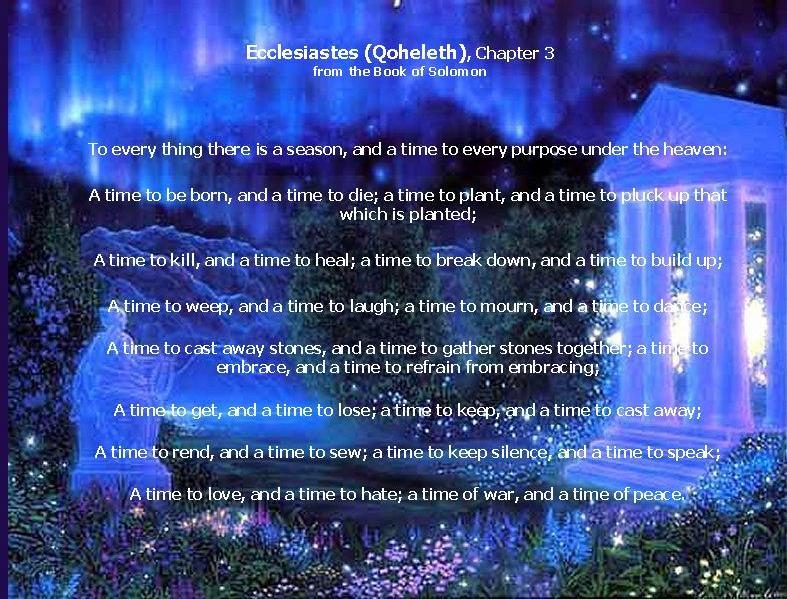 Ecclesiastes (book of solomon)