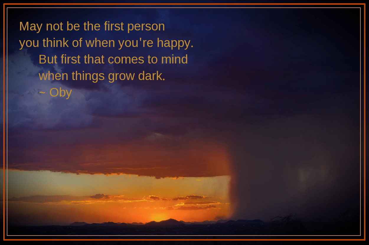 Monsoon from David Robinson